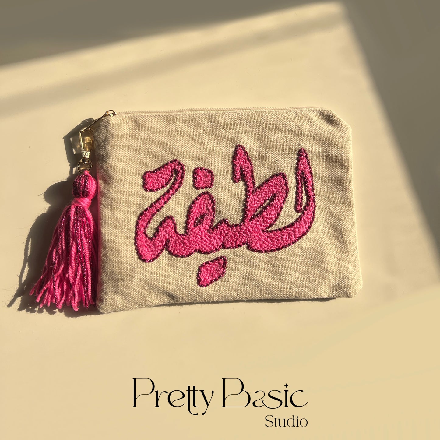 “Her keepsake” hand tufted clutch