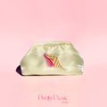 The Satin Shell Clutch