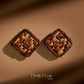 Cheetah Tufted Earrings