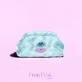 The Sea Satin Clutch