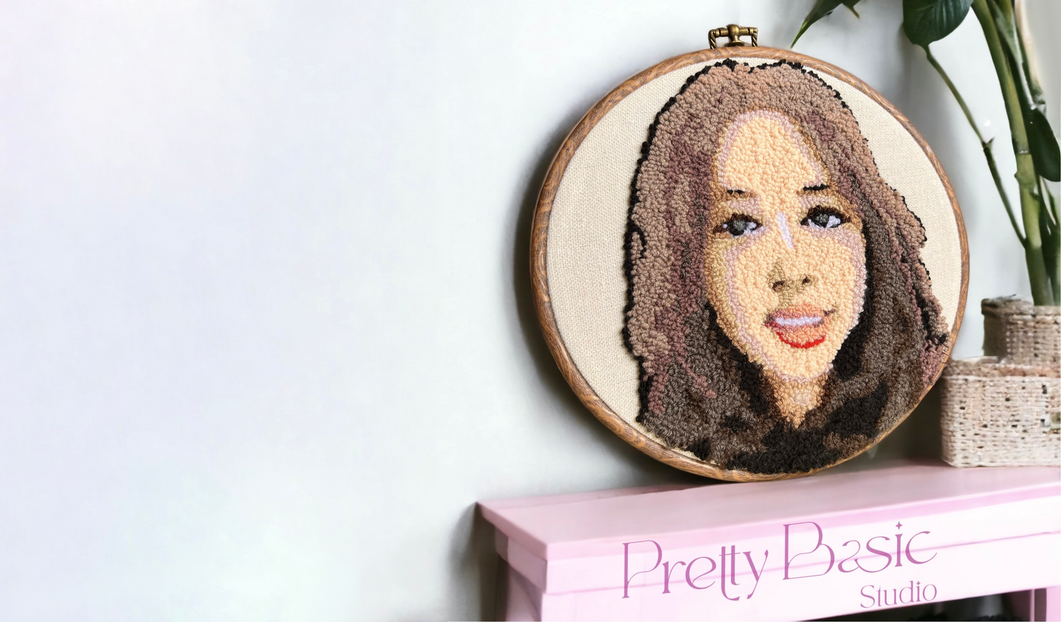 pretty basic craft studio for handmade tufting by punch needle decor ...