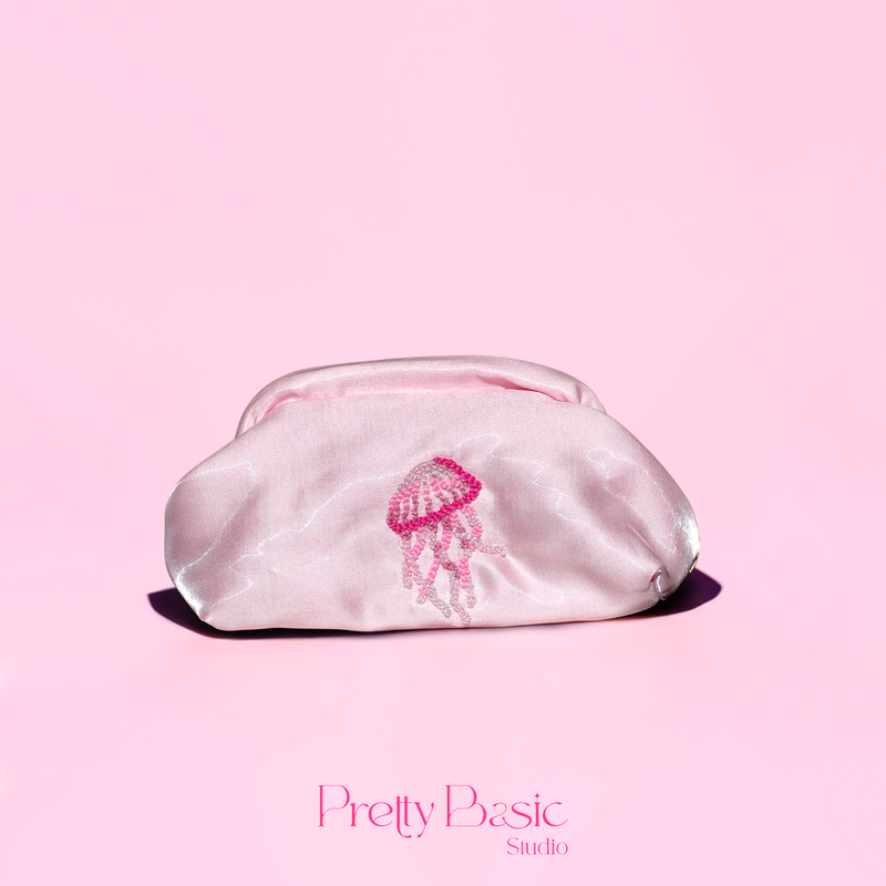 The Pink Jelly Clutch