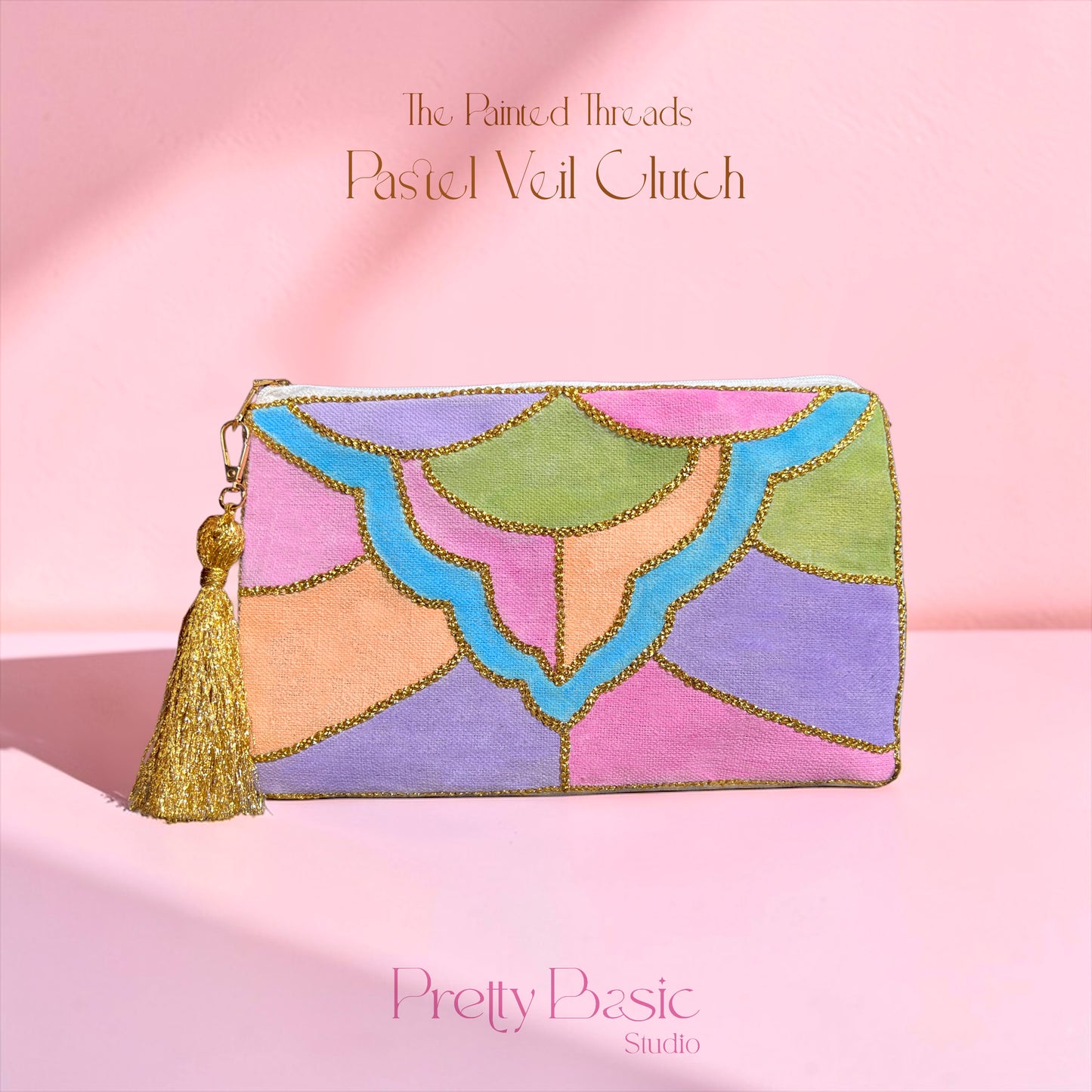 Pastel Veil Clutch