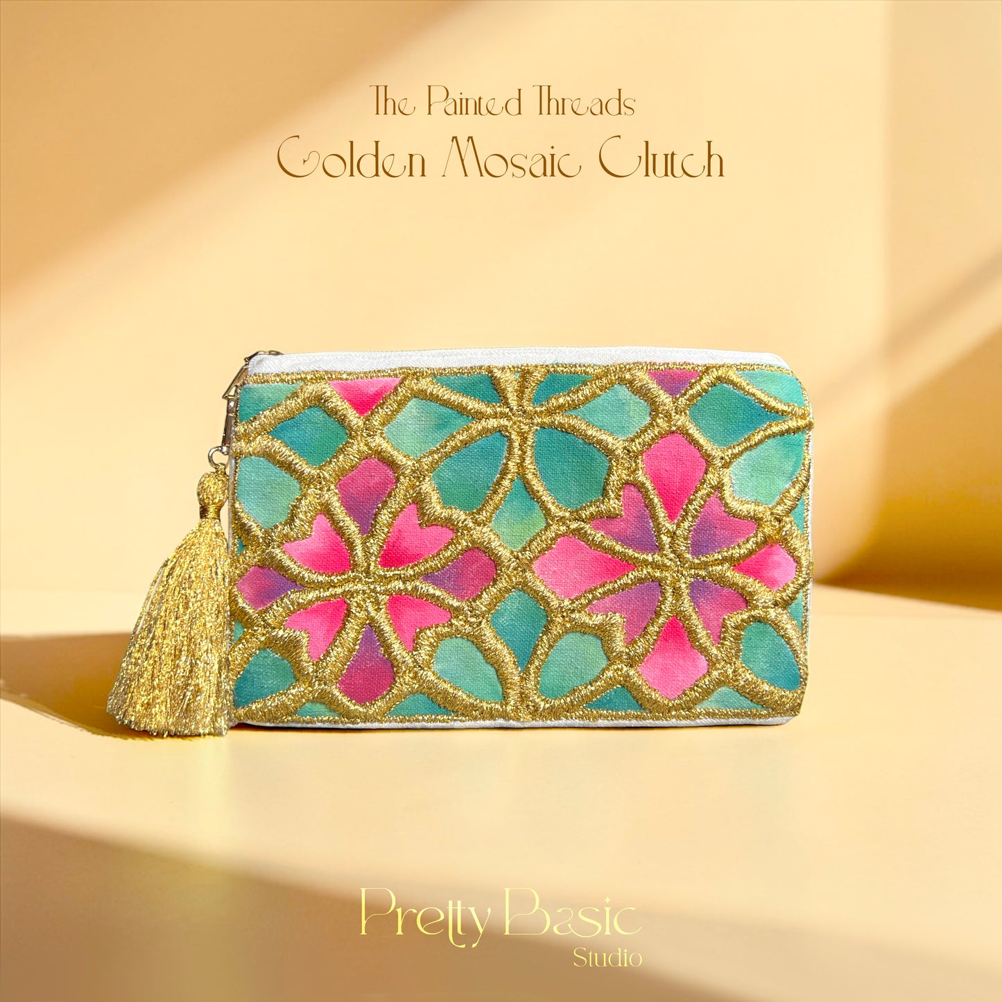 Golden Mosaic Clutch