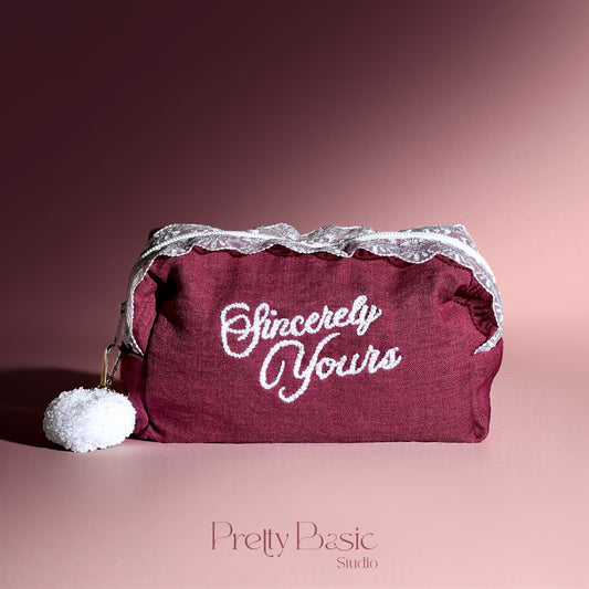 “Sincerely Yours” Pouch