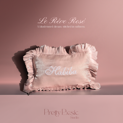 Le Rêve Rosé Cushion