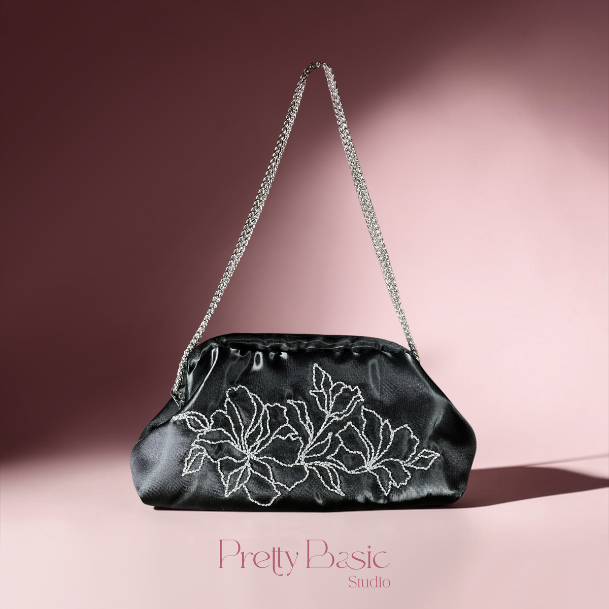 Midnight Garden Clutch