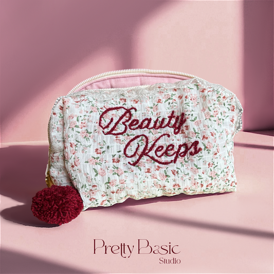 The "Beauty Keeps” Pouch